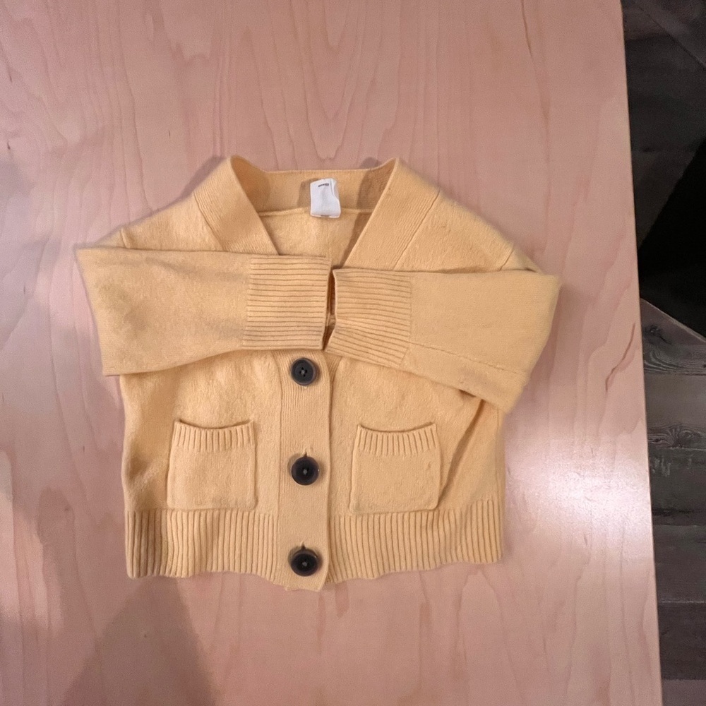 Yellow Child’s Sweater